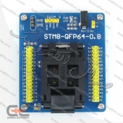 STM8-QFP64-0.8_ آداپتور پروگرامر