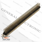 PIN HEADER 2*40 MALE RA 2.54MM