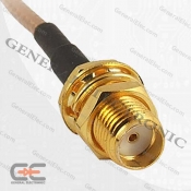 RF FEMALE SMA CONNECTOR+10CM CABLE